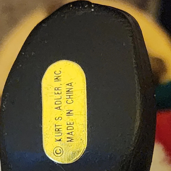 KSA Kurt Adler "Santa's Wishes" 2000 Bag of Wishes Fabriche Collectible Santa - Picture 15 of 15